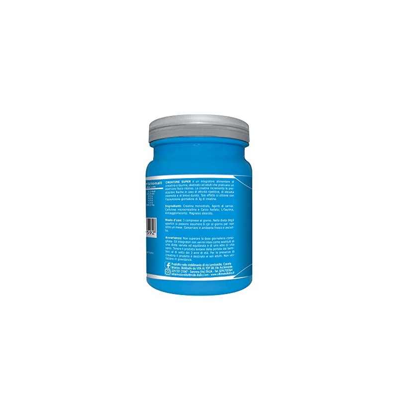 Creatine Super - Integratore Di Creatina Potenziata Con Taurina -