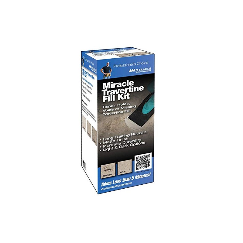 Miracle Sealants Long Lasting Miracle Travertine Fill Kit