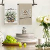 Artoid Mode Eucalyptus Truck Flowers Basket Spring Kitchen Towels Dish
