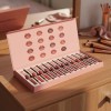 Favorbeauty Labial Líquido Y Delineador 24 Piezas 12 Tonos