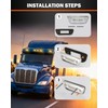 TIROL 5PCS 9LED Cab Marker Lights - Reflective Clear Lens