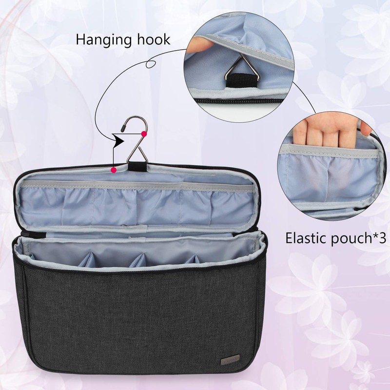 Teamoy Travel Storage Bag Compatible with Dyson Air Wrap Styler