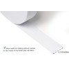 Zipcase On-A-Roll Upholstery Needle-Punched Cotton Batting for Jelly Roll Rugs,