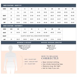 Med Couture Touch Women's 7459 "Kerri V-Neck Knit Side Panel Scrub Top-Black-X-Small