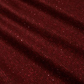 Maywood Studio Woolies Flannel Nubby Tweed Red Fabric by the Yard