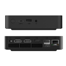 TRIGKEY Key Mini N100 Mini PC, Intel Alder Lake N100 (4C/4T, Up to 3.4Hz) 16G DDR5 4800MHz M.2 2280 500G SSD Mini Computer, Intel N100 Mini PC Support Dual Display 2*HDMI/2.5G LAN/WiFi-6/BT5.2