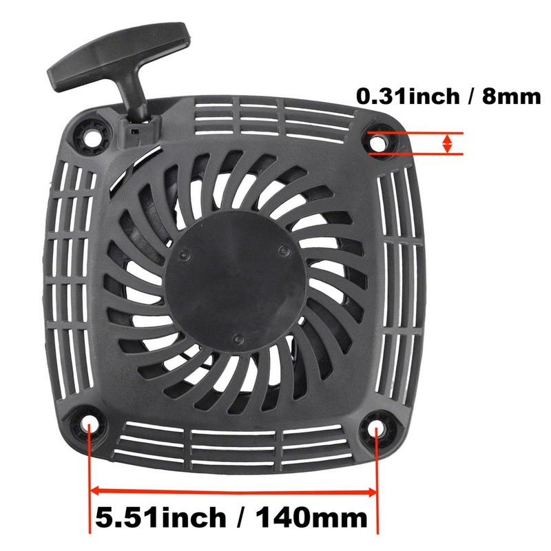 RYTIME 49088-7023 Recoil Starter Compatible with Kawasaki FJ180V FJ180 DS095
