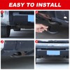 Front Bumper Tow Hook Covers Compatible with Toyota Tundra 2014-2021,