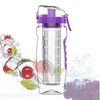 HydroFruition: 32oz Fruit-Infused Hydration Water Bottle Drinkware Stylish Portable Reusable