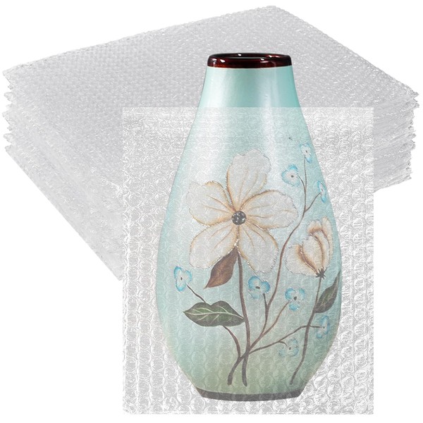 20PCS Clear Bubble out Bag, 14"x18" Bubble Pouches Wrap Bag