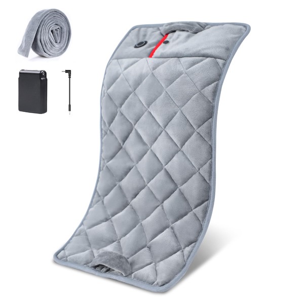 Vofuoti Vofuoti Weighted Heating Pad with 10000mAh Battery, 3 Heat