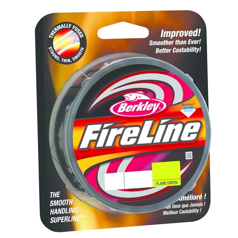 Berkley FireLine Fused Original,Flame Green,20/8 Lb, 125 Yd