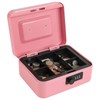 xydled Steel Cash Box Safe with Combination Lock,Money Safe Box