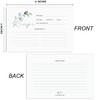 Recipe Cards, Recipe Cards 4x6 White, 4x6 Recipe Cards Double