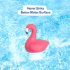 Floating Flamingo Shape Chlorine Dispenser for Pools Fits 3" Tablets