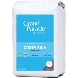 Grand Parade Coffee, 5 Lbs Unroasted Green Coffee Beans - Costa Rica Tarrazu La Minita Single Origin - Award Winner - Rainforest Alliance Certified - Specialty Arabica - Fair Trade