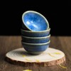 Sizikato 5-Piece Kiln-Change Ceramics Sake Set Include 1PCS Sake Bottle