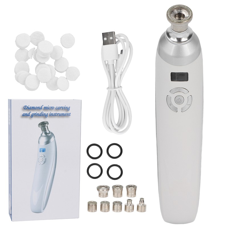 Handheld Diamond Microdermabrasion Machine Professional Microdermabrasion Device Blackhead Removal Skin