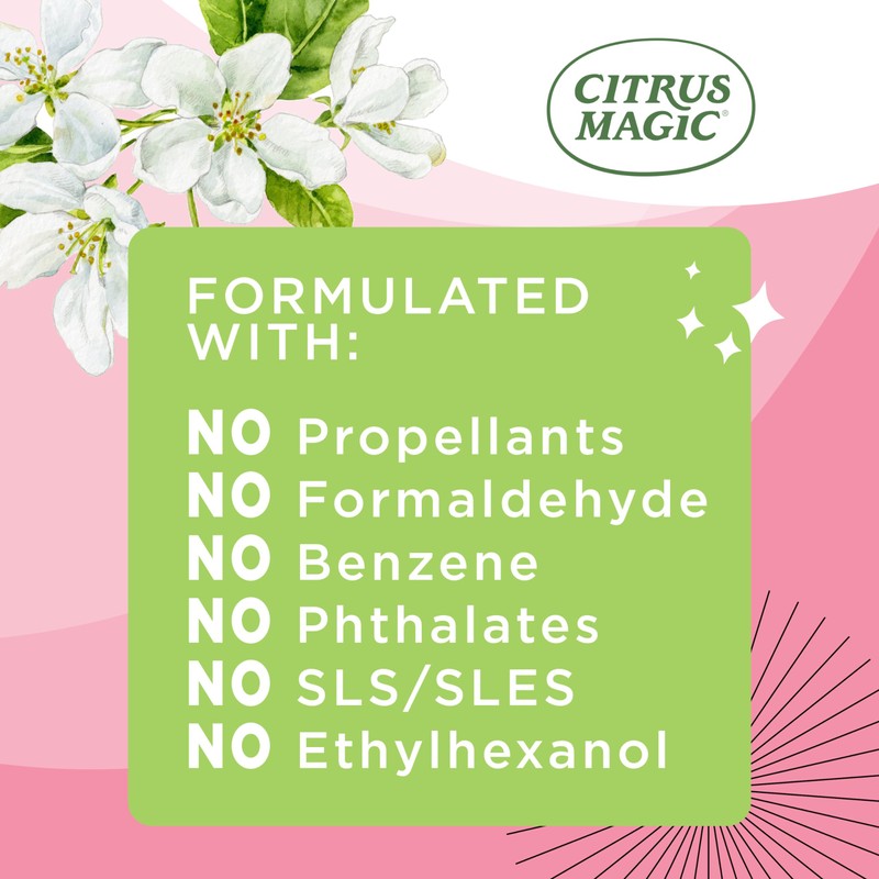 Citrus Magic Limited Edition Odor Eliminating Air Freshener Spray, Assorted