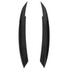2PCS Car Headlight Eyebrows Carbon Fiber Style Left Right Replacement