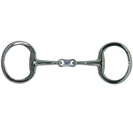 Coronet French Link Flat Ring Eggbutt Snaffle Bit, 4 1/2-Inch