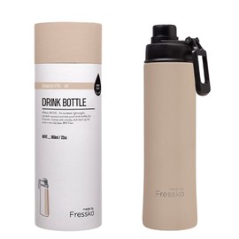 Fressko Insulated Stainless Steel Bottle Sip Lid 660ml, Khaki
