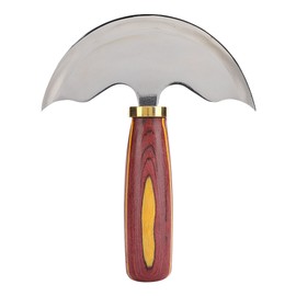 Leather Knife Cutting Trimming Tool Round Shape Imported Steel DIY Craft AccessoriesL