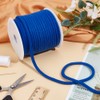 BENECREAT 27 Yard Blue Drawstring Replacement Rope, 6mm Round Cotton