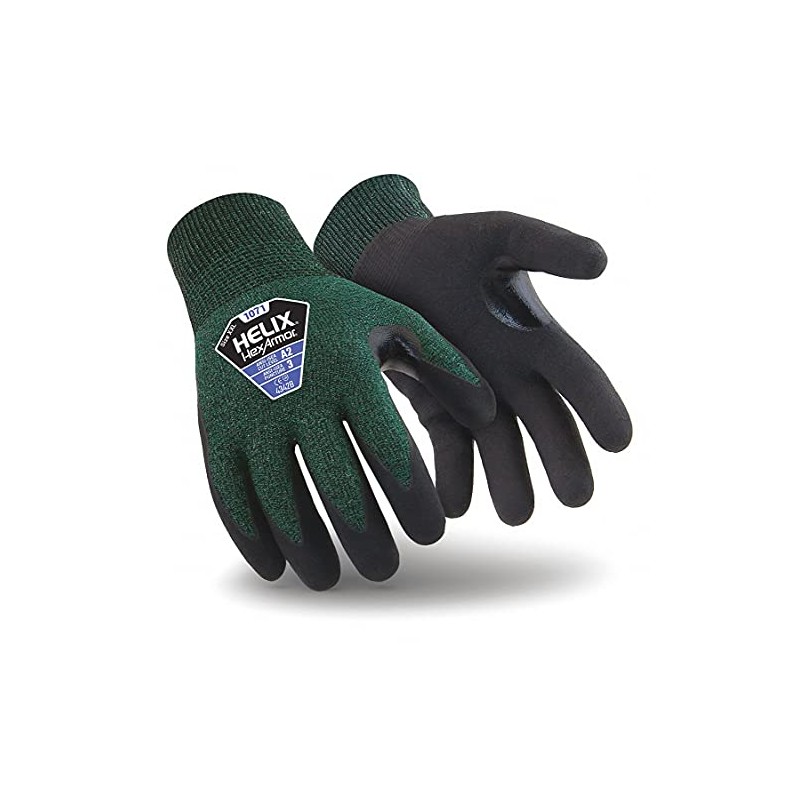 HexArmor Cut-Resistant Puncture-Resistant Nitrile Palm Knit Work Gloves | Helix®