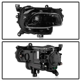 ACANII - For [Halogen Model Only] 2014-2018 Jeep Cherokee Projector Headlight Headlamp Replacement Right Passenger Side