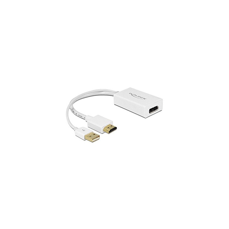 Delock 62496 Adapter HDMI-A Stecker Displayport Buchse
