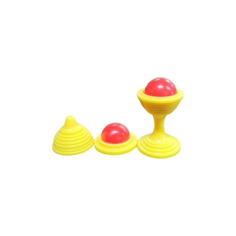 London Magic Works Classic Ball and Vase Trick (Yellow, Mini)