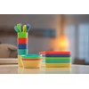 Nuby Good Square Meal Toddler Weaning Bowls - Durable |