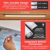 PureOptics LED Professional Push Wire® Under Cabinet Light Bar, Add-on,