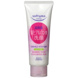 KOSE Softymo Facial Cleansing Foam (Hyaluronic Acid) 5.3 oz (150 g)