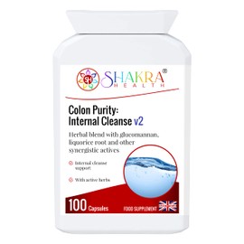 Colon Purity: Internal Cleanse v2 - Ultimate Bowel Flush, Constipation & Regularity. Ideal Before or After Colonic Treatments | Shakra Health