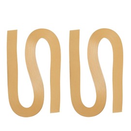 PATIKIL 240pcs Quilling Strips Paper 1/8"(3mm) 21"(54cm) Origami Paper Quilling Strip for Art DIY Hand Craft Christmas, Light Brown