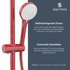 SANTRAS® Hand Held Shower Head with Triple Adjustable Shower Head