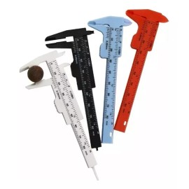 KFMX Calibrador Vernier Medidor Para Cejas Extensión De Pestañas