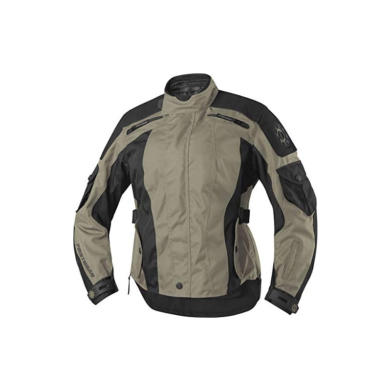 Firstgear Women's Voyage Jacket (Medium) (Olive/Black)