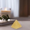 Homoyoyo Retro Pyramid Model Mini Egyptian Pyramid Figurine Resin Simulation