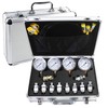Hydraulic Pressure Test Kit with 4 Gauges 1300/3500/5500/9000psi, 10 Test