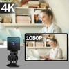 Mini Home 4K Camera Wireless WiFi Security Camera Body Indoor
