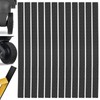 Cuttable Luggage Wheel Covers,12pcs Silicone Luggage Wheel Protector Covers Self-Adhesive,