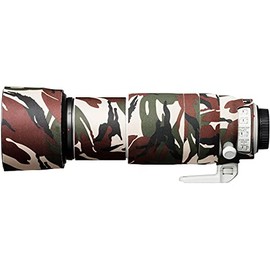 easyCover - Lens Oak - Lens protector - Protection for your camera lens - Canon EF 100-400mm F4.5-5.6L is II USM - Green Camouflage, Green Camouflage, Modern