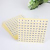 YBEATY 30 Pcs 1-200 Round Number Stickers Small Self Adhesive