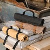 Canva Tool Roll, Heavy Duty 16oz Waxed Canvas Tool Roll