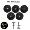 LINE10 Tools 5 Pack 3-inch Paint Stripping Disc Wheel for