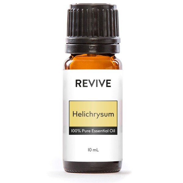 Helichrysum Essential Oil by Revive Essential Oils - 100% Pure Therapeutic Grade, for Diffuser, Humidifier, Massage, Aromatherapy, Skin & Hair Care