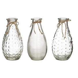 EMPORIUM S/3 Sable Bottle Vases